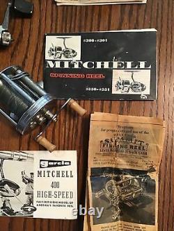 Vintage Lot Of Pflueger, Johnson, Zebco Fishing Reels, Langley De-liar In Box