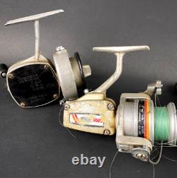 Vintage Mixed Fishing Reels PFlueger Ryobi Bronson Jet Zebco Johnson Lot Of 14