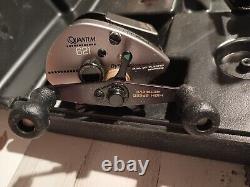 Vintage Quantum Zebco Reel Rippin Pitchin Crankin Old Reel