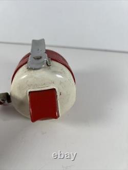 Vintage Red and White Zebco 202 (CHRISTMAS REEL)