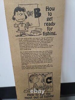 Vintage Snoopy Peanuts Zebco FISHING SET BRAND NEW 1985