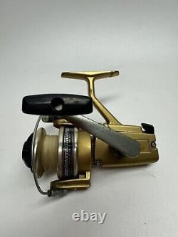 Vintage ZEBCO 6020 Gold Fishing Spinning Reel, Made in Japan