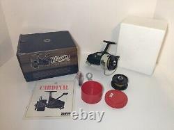 Vintage ZEBCO ABU Cardinal 6 Reel With Box Tool and Papers