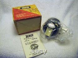 Vintage Zebco 202- 4 notch spinner head with Box and Instructions & Warranty NOS