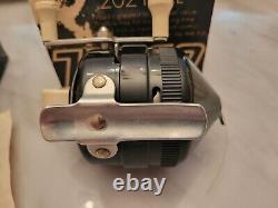 Vintage Zebco 202 Spinning Reel In Original Box With Paperwork Never Used Rare