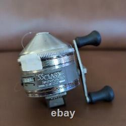 Vintage Zebco 33 Classic Feathertouch Cast Control Fishing Reel Made USA 1984