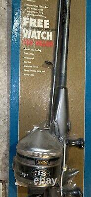 Vintage Zebco 33 Combo 40TH Anniversary 1954-1994 Rod And Reel Combo