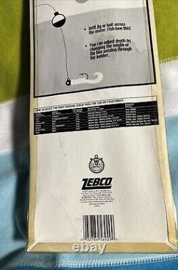 Vintage Zebco 33 Combo Rod And Reel Combo Platinum Lure Set Graphite Rod New