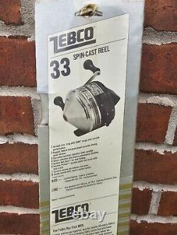 Vintage Zebco 33 Limited Edition 33rd Anniversary Rod and Reel Combo with Buckle