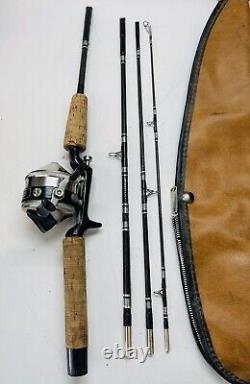 Vintage Zebco 33 Original Rod And Reel Combo. Excellent Condition, With Case