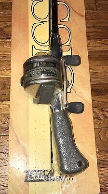 Vintage Zebco 33 Rod and Reel Combo New (1991) Sealed Package