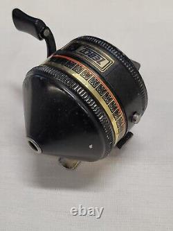 Vintage Zebco 33 Spincast Fishing Reel Black USA