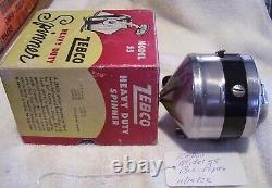 Vintage Zebco 55 Spinner Reel 11/15/22 Very Smooth Working Box Papers X-spool