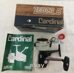 Vintage Zebco 6 Cardinal Reel withBox Great Condition