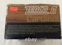 Vintage Zebco 6 Cardinal Reel withBox Great Condition