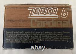 Vintage Zebco 6 Cardinal Reel withBox Great Condition