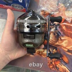 Vintage Zebco 808 Magnum Fishing Reel Heavy Spincast