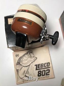 Vintage Zebco (888, 808, 802) Reel, Metal Foot! Made in USA! 3 Great Reels