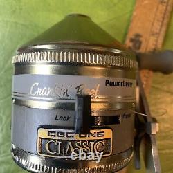 Vintage Zebco CGC ONE CLASSIC Crankin' Reel A Beauty Super Smooth Reel