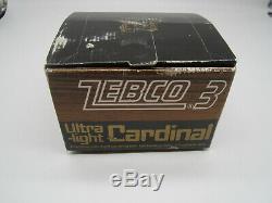 Vintage Zebco Cardinal 3 Abu Fishing Spinning Reel 770800 NEW in box