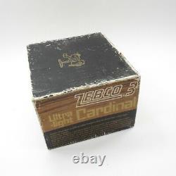 Vintage Zebco Cardinal 3 Fishing Reel. With Box. Made in Sweden