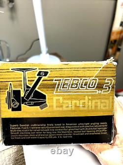 Vintage Zebco Cardinal 3 Reel New In The Box