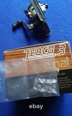 Vintage Zebco Cardinal #3 ultralight reel in good condition with original box