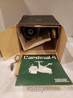 Vintage Zebco Cardinal 4 Fishing Spinning Reel Spare Spool & Manual Sweden