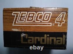 Vintage Zebco Cardinal 4 Reel MISSING SPOOL