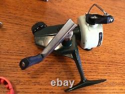 Vintage Zebco Cardinal 4 Spinning Reel In Box, Manual and Tool. Sweden 781101
