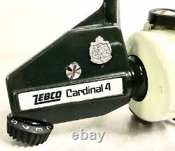 Vintage Zebco Cardinal 4 Spinning Reel. Made In Sweden In 1980. #800901