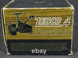 Vintage Zebco Cardinal 4 Spinning Reel Wonderful Condition Box, Insert, Manual +