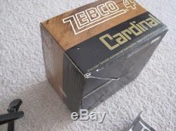 Vintage Zebco Cardinal 4 Spinning Reel with Box papers wrench