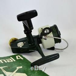 Vintage Zebco Cardinal 4 Spinning Reel with Manual (No Box) Good Condition Sweden