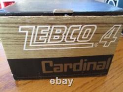 Vintage Zebco Cardinal 4 with box and papers