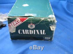 Vintage Zebco Cardinal 6 New in Box with tools and all Paperwork Never Spooled