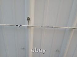 Vintage Zebco Model 77 Rod and Reel Combo 4ft Works Used