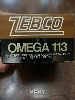 Vintage Zebco OMEGA 113 Mini Casting Reel, New in box