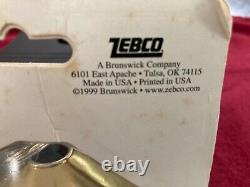Vintage Zebco One Gold. Made in USA