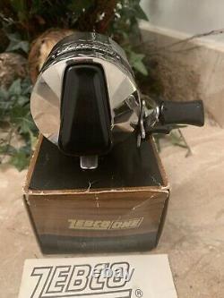 Vintage Zebco One Spincast Fishing Reel NOS New Mint Box Instructions