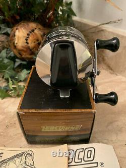 Vintage Zebco One Spincast Fishing Reel NOS New Mint Box Instructions