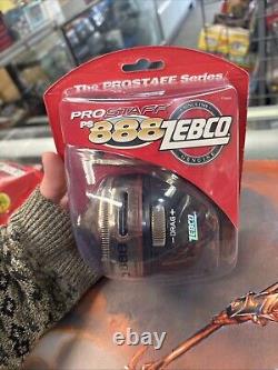 Vintage Zebco ProStaff PS 888 Push Button Casting Reel 2008 NOS