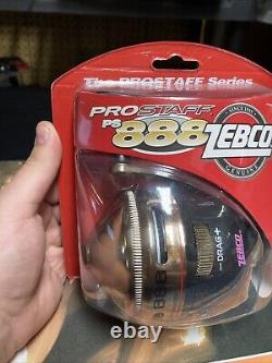 Vintage Zebco ProStaff PS 888 Push Button Casting Reel 2008 NOS