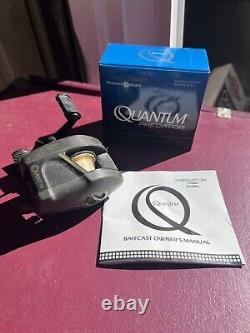 Vintage Zebco Quantum Predator Spinning Reel Mint In Box