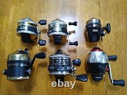 Vintage Zebco Reel Super Clean Lot 44G Gold 33 733 The Hawg WOW