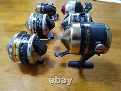 Vintage Zebco Reel Super Clean Lot 44G Gold 33 733 The Hawg WOW