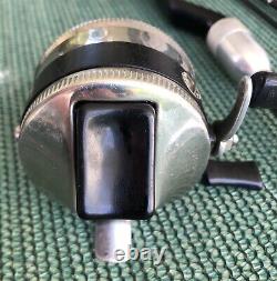 Vintage Zebco Rod & Reel With Case-Zebco 33 1959-Early 1960's Feathertouch Brake
