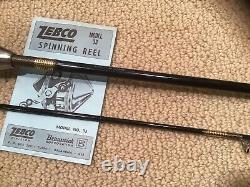 Vintage Zebco Rod & Reel Zebco 33 Spinner Model 3366 Rod NICE