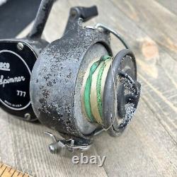 Vintage Zebco Spinner 777 Fishing Reel Original