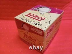 Vintage Zero Hour Bomb Company Zebco Fishing Reel withBox. Red Cap